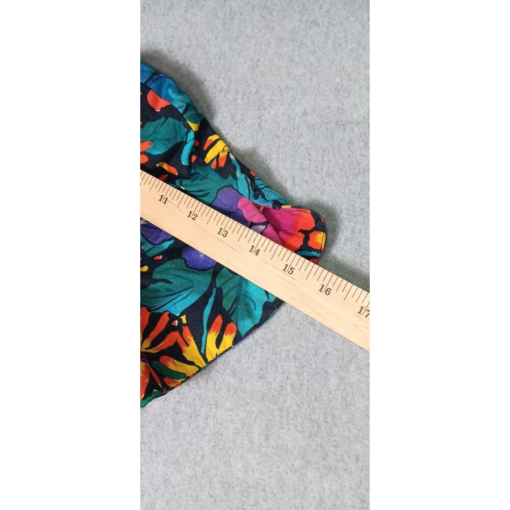 Vintage Talbots David Warren Bodycon Dress Womens Size 10 Multicolor Floral... - Picture 11 of 16